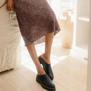 Jenni Kayne Leather Lug Mule